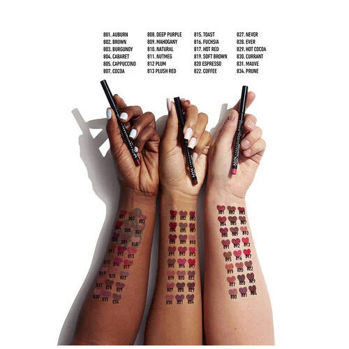 NYX Professional Makeup Slim Lip Pencil Huulepliiats 1g