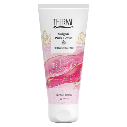 Therme Saigon Pink Lotus Shower Scrub Keha koorija 200ml