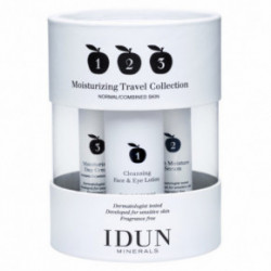 IDUN Moisturizing Travel Collection Reisikomplekt 30ml+15ml+15ml
