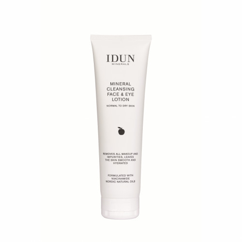 IDUN Mineral Cleansing Face & Eye Lotion Puhastusvahend niatsiinamiidiga näole ja silmadele 150ml