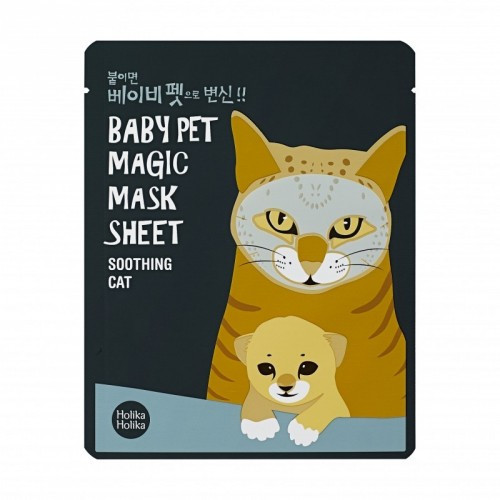 Holika Holika Baby Pet Magic Mask Sheet Cat Näomask 22ml