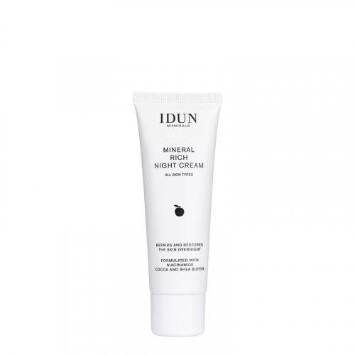 IDUN Rich Night Cream Öine näokreem niatsinamiidiga kõikidele nahatüüpidele 50ml