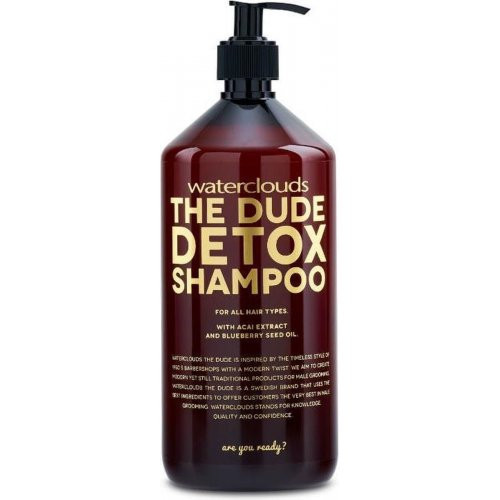 Waterclouds The Dude Detox Shampoo Sügavpuhastav šampoon 250ml