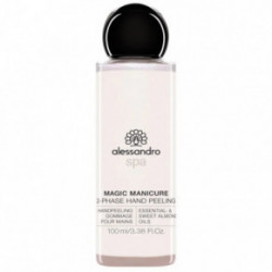 Alessandro Magic Manicure Hand Peeling Kahefaasiline kätekoorija eeterlike õlidega 100ml