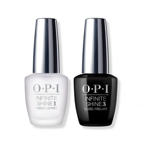 OPI Infinite Shine Duo Pack Base Coat & Top Coat Hübriid küünelaki alus- ja pealiskiht 2x15ml