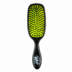 WetBrush Shine Enhancer Brush Juuksehari naturaalsete harjastega Black