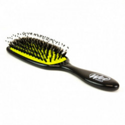 WetBrush Shine Enhancer Brush Juuksehari naturaalsete harjastega Black