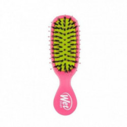 WetBrush Retail Mini Shine Enhancer Brush Mini juuksehari naturaalsete harjastega Pink