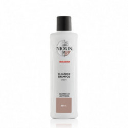 Nioxin SYS3 Cleanser Shampoo Šampoon värvitud, kergelt hõrenevatele juustele 300ml