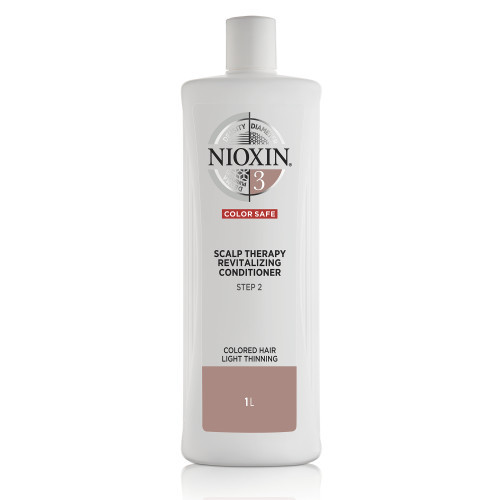 Nioxin SYS3 Scalp Therapy Revitalising Conditioner Palsam värvitud, kergelt hõrenevatele juustele 300ml