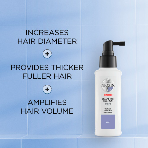 Nioxin SYS5 Scalp & Hair Treatment Hooldustoode keemiliselt töödeldud, kergelt hõrenevatele juustele 100ml