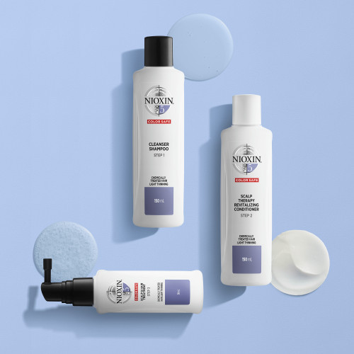 Nioxin SYS5 Cleanser Shampoo Šampoon keemiliselt töödeldud, kergelt hõrenevatele juustele 300ml