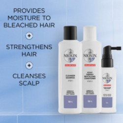 Nioxin Pro Clinical SYS5 Care System Trial Kit Komplekt keemiliselt töödeldud, kergelt hõrenevatele juustele Small