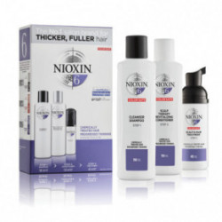 Nioxin SYS6 Care System Trial Kit Komplekt keemiliselt töödeldud, märgatavalt hõrenevatele juustele Small