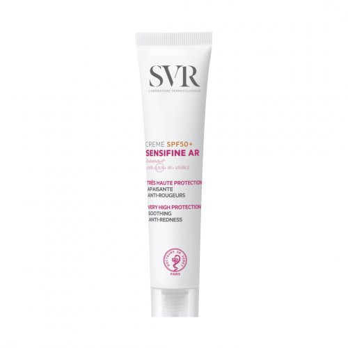 SVR Sensifine AR Crème SPF 50+ Päikesekaitsekreem näole punetavale, väga tundlikule nahale 40ml
