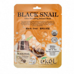 Ekel Ultra Hydrating Essence Mask Black Snail Kangasmask 1 tk
