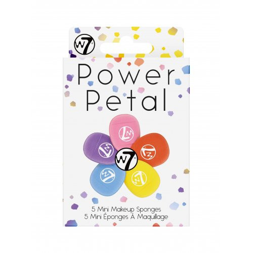 W7 Cosmetics Power Petal Mini Finger Makeup Sponge Set Mini make-up käsnad Kit