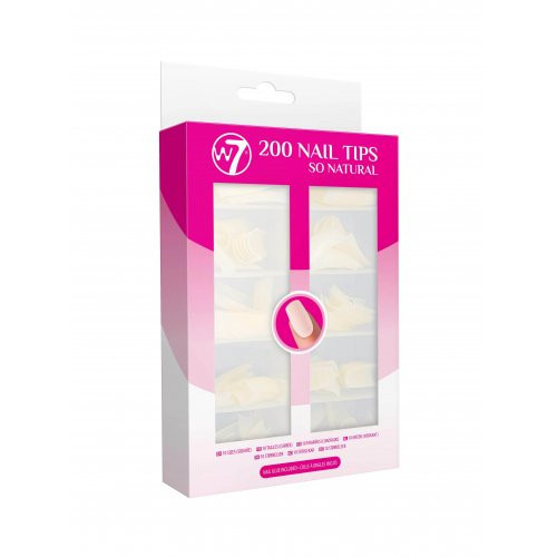 W7 Cosmetics 200 Acrylic Nail Tips Akrüüliküünte otsad So Natural