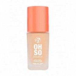 W7 Cosmetics Oh So Sensitive Foundation Hypoallergeenne jumestuskreem 30ml