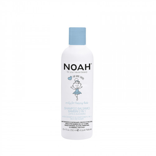 Noah Kids 2in1 Shampoo & Conditioner Kids Šampoon ja palsam 250ml