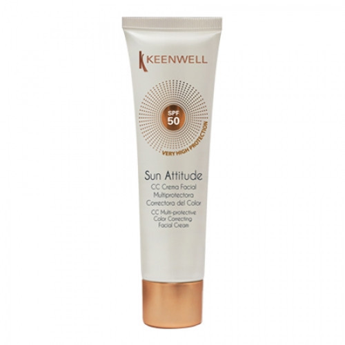 Keenwell Sun Atitude CC Multi-Protective Cream Kaitsev CC päikesekreem näole 60ml