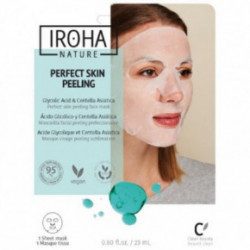 IROHA Tissue Face Mask With Glycolic Acid & Centella Näomask glükoolhappe ja Aasia tsentellaga 23ml