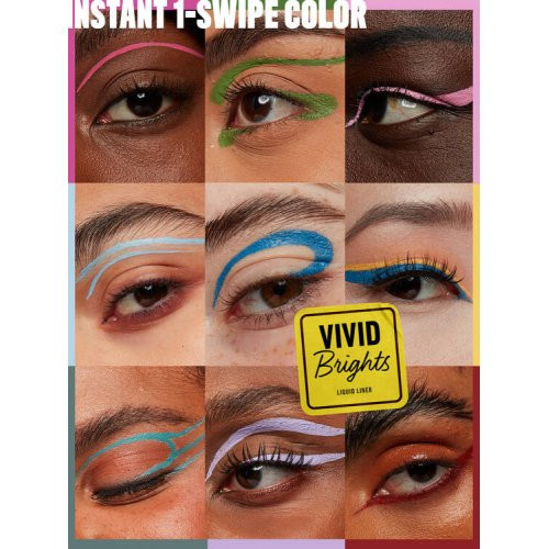 NYX Professional Makeup Vivid Brights Colored Liquid Eyeliner Silmalainer 3.5ml