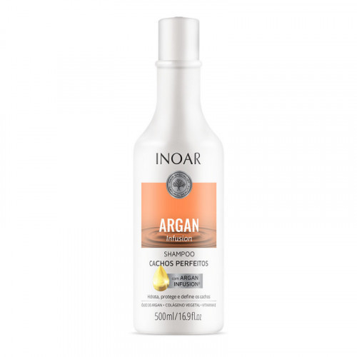 Inoar Argan Infusion Perfect Curls Shampoo Šampoon täiuslike lokkide jaoks 500ml