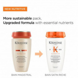 Kérastase Nutritive Bain Satin Riche Shampoo Šampoon väga kuivadele juustele 250ml