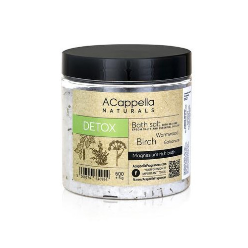 Acappella Naturals Bath Salt Vannisool 600g