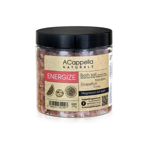Acappella Naturals Bath Salt Vannisool 600g