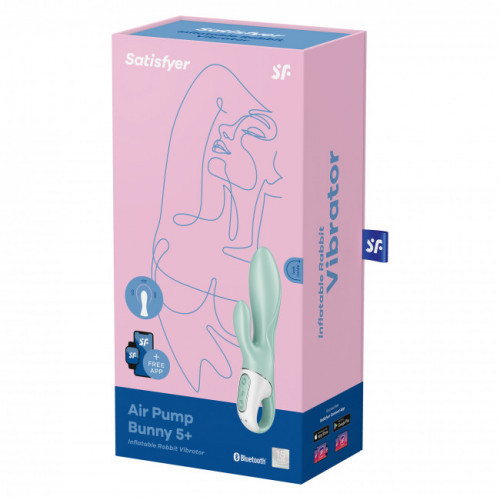 Satisfyer Air Pump Bunny 5 Vibraator 1 unit