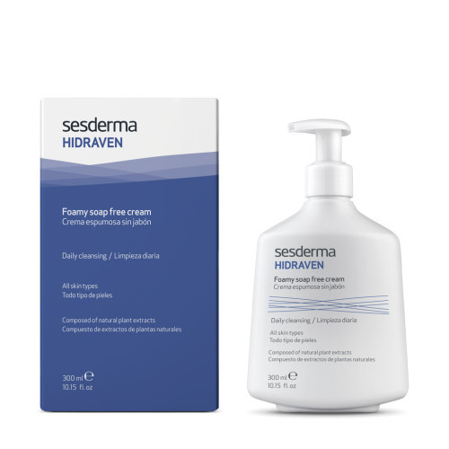 Sesderma Hidraven Foamy Soap Free Cream Seebivaba puhastusvaht puhastab 300ml