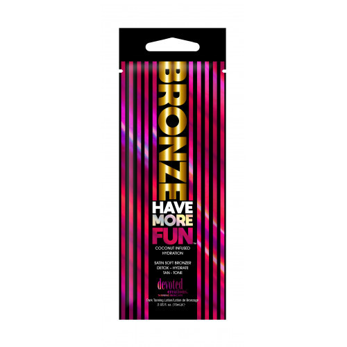 Devoted Creations Bronze Have More Fun Dark Tanning Lotion Päevitust soodustav losjoon 250ml