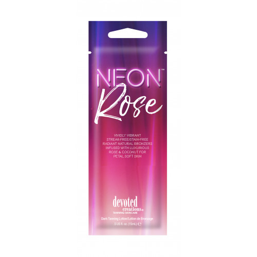 Devoted Creations Neon Rose Dark Tanning Lotion Päevitust soodustav losjoon 360ml