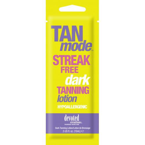 Devoted Creations Tan Mode Dark Tanning Lotion Päevitust soodustav losjoon 251ml