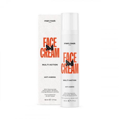 Men Rock Face Cream Multi Action Multifunktsionaalne näokreem meestele 50ml