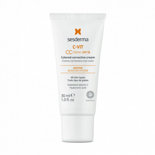 Sesderma C-Vit CC Cream C-vitamiini ja hüaluroonhappega näokreem 30ml