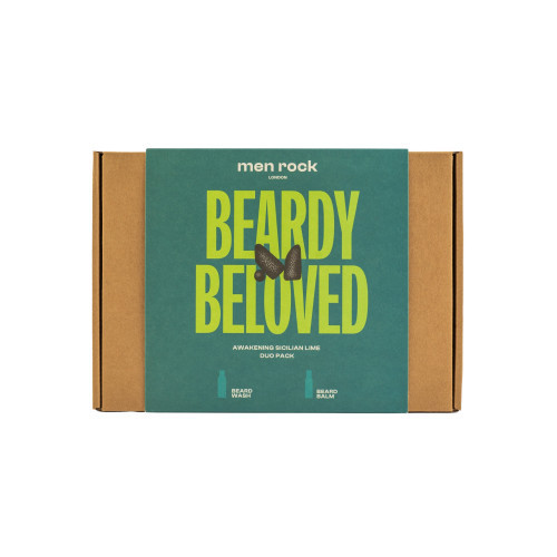 Men Rock Sicilian Lime Beardy Beloved Duo Kit Habeme hoolduskomplekt 1 unit