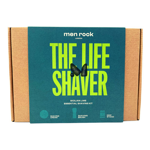 Men Rock The Life Shaver Sicilian Lime Essential Shaving Kit Raseerimiskomplekt 1 unit