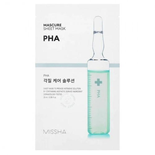 Missha Mascure Solution Sheet Mask Lehtnäomask Propolis