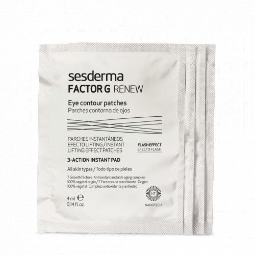 Sesderma Factor G Eye Contour Patches Nahka parandavad silmapadjad 4x4ml