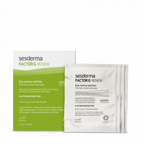 Sesderma Factor G Eye Contour Patches Nahka parandavad silmapadjad 4x4ml