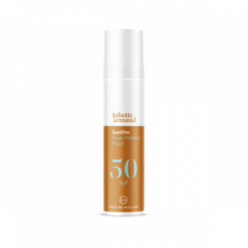 Juliette Armand Sunfilm Face Mineral Fluid SPF50 Vedel kreem koos päikesekaitsega 40ml