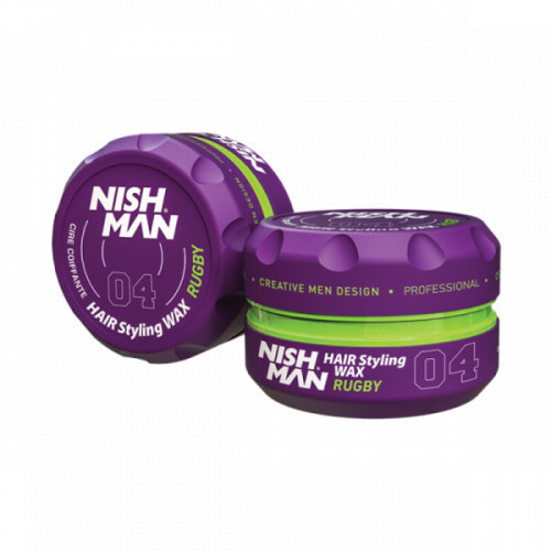 Nishman Hair Styling Wax 04 Rugby Juuste kujundamise vaha 100ml