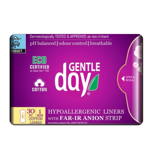 Gentle Day Organic Cotton Liners Aniooniribaga minisidemed 15 tk