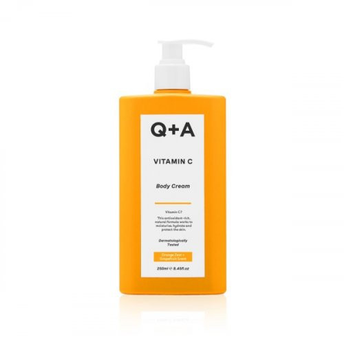 Q+A Vitamin C Body Cream C-vitamiiniga kehakreem 250ml