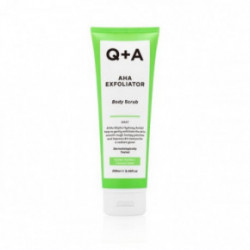 Q+A Exfoliator Body Scrub Kehakoorija AHA-happega 250ml