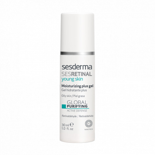 Sesderma Sesretinal Young Skin Moisturizing Plus Gel Geel aknele kalduvale nahale 30ml