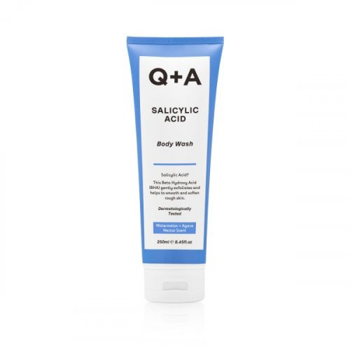 Q+A Salicylic Acid Body Wash Salitsüülhapet sisaldav kehapesu 250ml